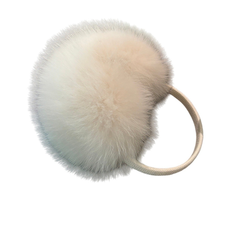 Protecții pentru urechi din blană de vulpe reală, unisex, Westini, pentru iarnă și toamnă, căldură, anti-vânt, stil simplu