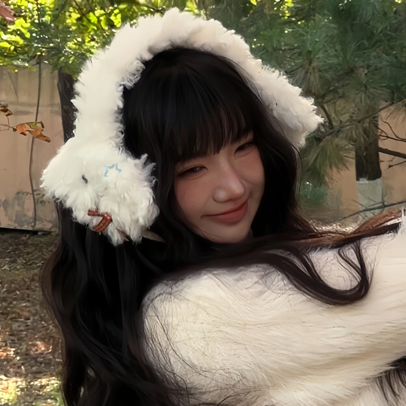 Pletene plišane earmuffs za žene – zimska toplina, korejski stil, jednofarbni uzorak