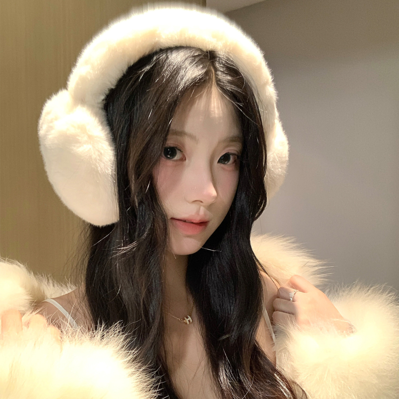 Protecții pentru urechi, pufoase, pliabile, groase, pentru femei — ciclism toamnă/iarnă, exterior