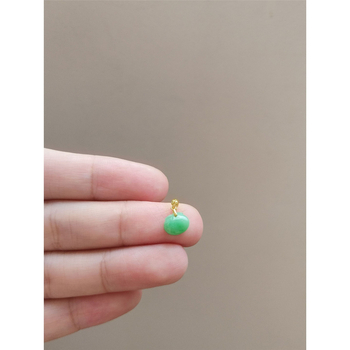 Náhrdelník s geometrickým príveskom, 18k pozlátený, zliatina, elektroplating, Shenzhen, jar 2025
