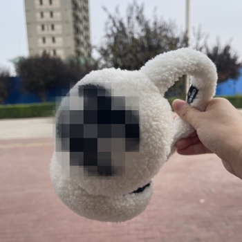 Protecții pentru urechi din lână 100% cu blană de miel, calde iarna, unisex adulți