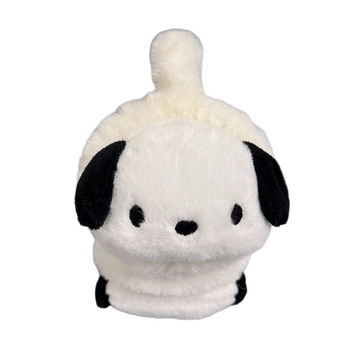 Vaikų pūkuoti ausų apsaugai su siuvinėjimu, karikatūros dizainas, žiemai