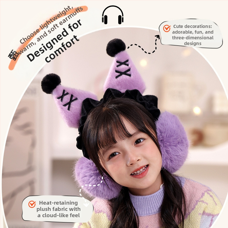 Detské earmuffs na zimu a jeseň, unisex, pre deti, jesenné vydanie 2025