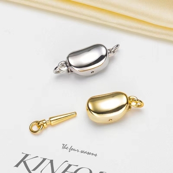 925-ös ezüst ékszerszeg készlet: gyöngykapocs, lingókapocs, borsókapocs, DIY kiegészítők karkötőkhöz és nyakláncokhoz (2 g)