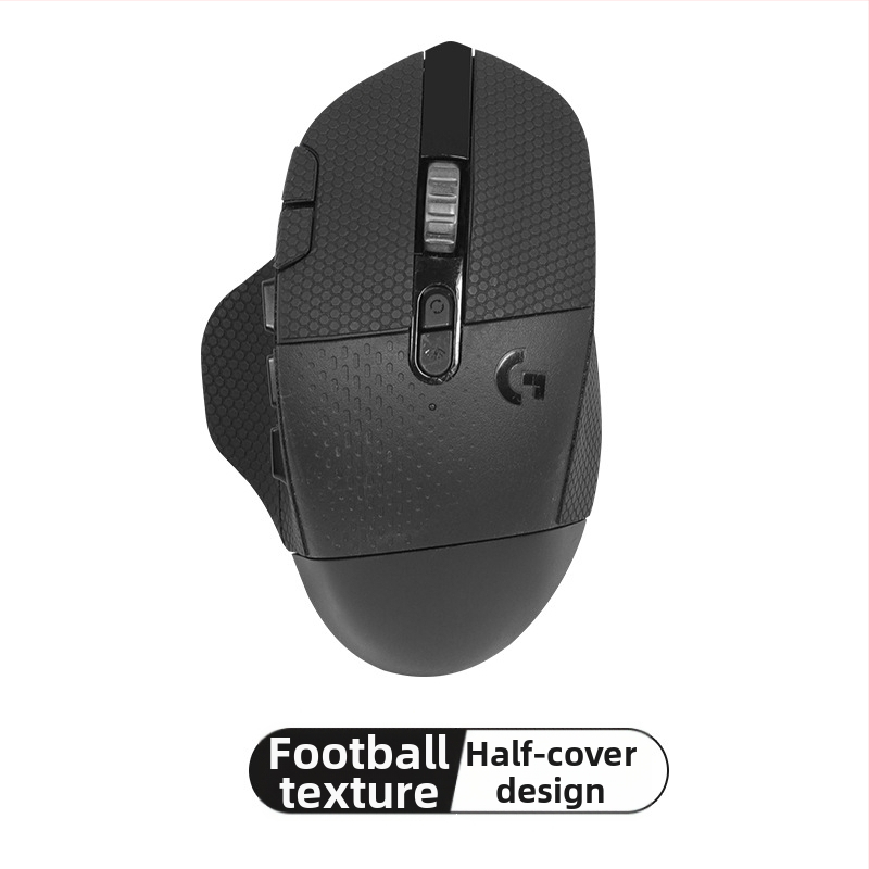 Logitech G604 protiskluzová podložka pod myš z veluru, plné krytie, absorbuje pot, ochrana zadnej strany a bočných okrajov