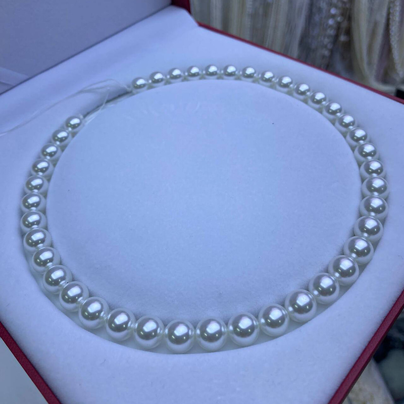 2–18 mm duboko morske školjke biserne perle – slobodne perle, bijele školjke perle za DIY nakit, okrugle perle za lančiće