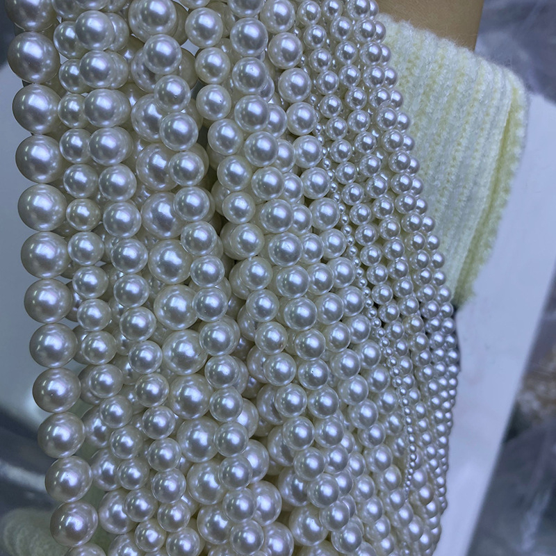 2–18 mm duboko morske školjke biserne perle – slobodne perle, bijele školjke perle za DIY nakit, okrugle perle za lančiće