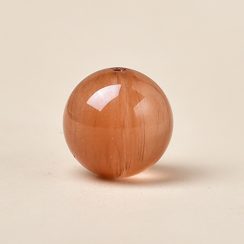 Бисери – козина от заек, Wanbing Jewelry, обработени с лепило, кръгли мъниста, модерен стил