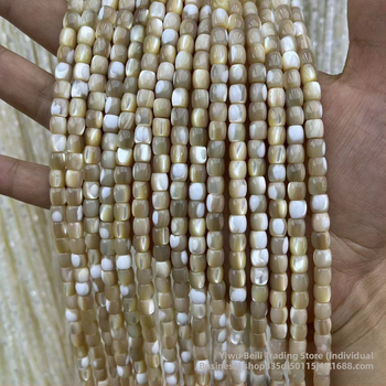 Мъниста от морски черупки, цилиндрични барел мъниста, ръчна полировка, стил лек лукс, модел благородник, компоненти за DIY колие и гривна