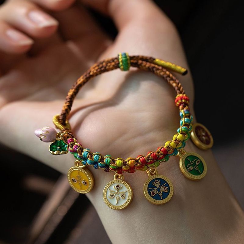 DIY гривна от плетено въже, етно стил, унисекс, ръчна изработка, лято 2024