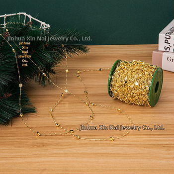 DIY бижутерийни аксесоари — звезда с пет точки, електроплатирани акрилни мъниста и верижни украшения