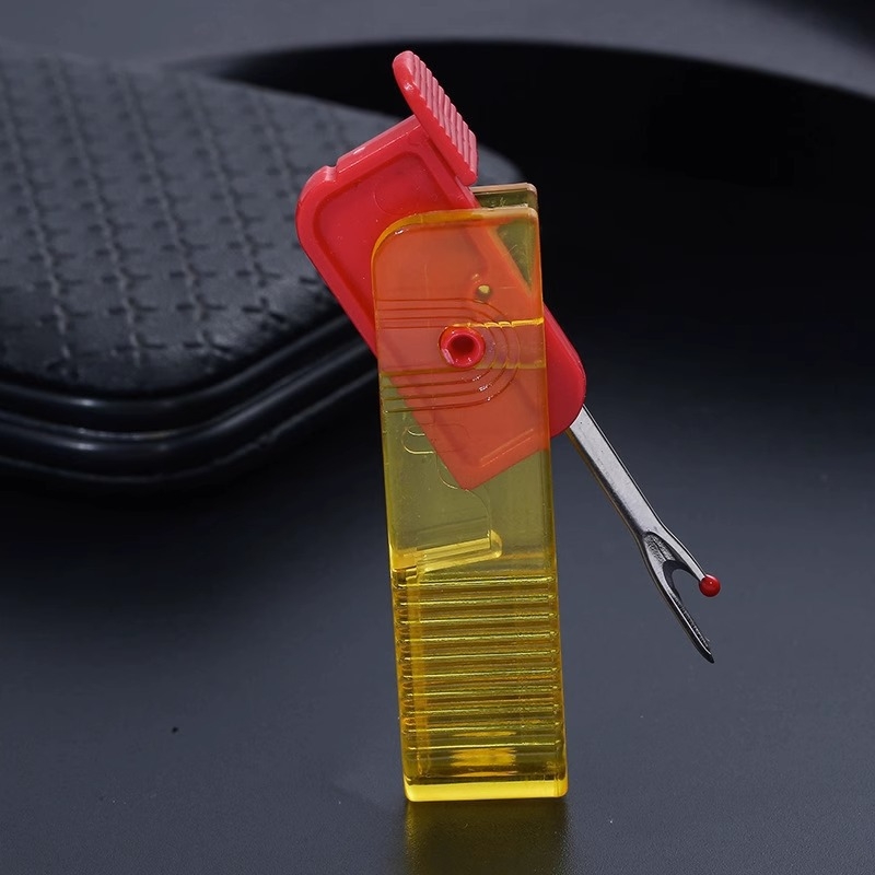 Разшивател за шевове - сгъваем, преносим, ръчно изработено устройство за разплитане на конци, минималистичен дизайн