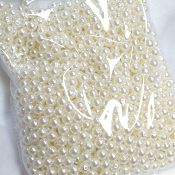DIY dodaci za nakit – plastične/smolaste okrugle perle, završna boja pečena, proljeće 2024