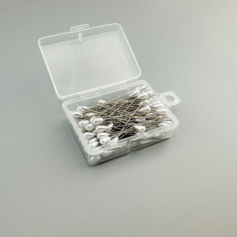 Крушовидни декоративни щифтове за бижута, Onezoo, кутия 480 броя, общо тегло 50 g
