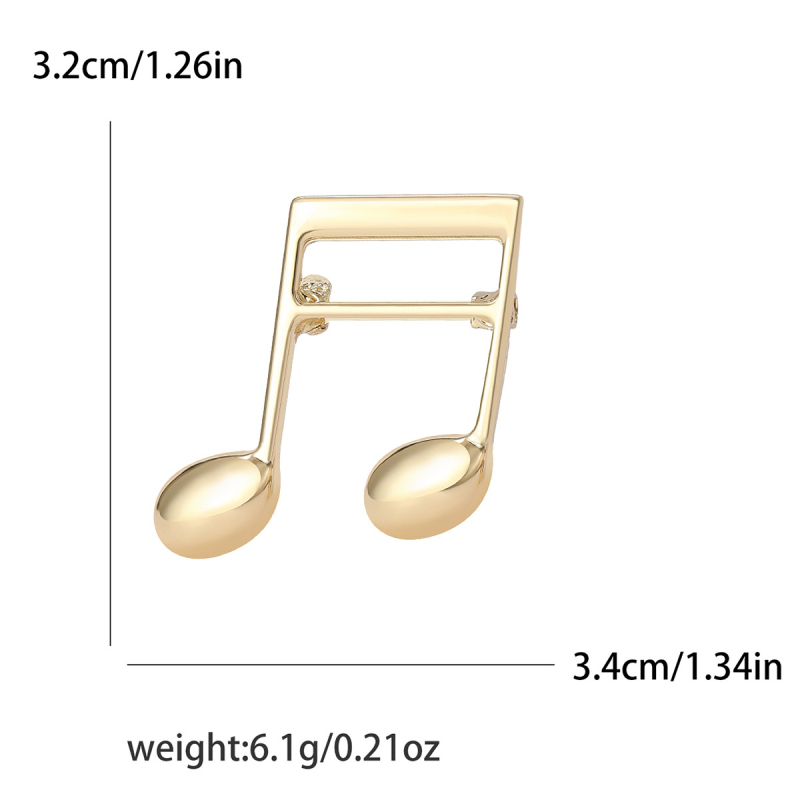 Брошка от сплав за жени – ретро стил, геометричен дизайн, електроплатирана