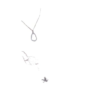 Огърлица от 999 стерлингово сребро, ръчна изработка, геометричен дизайн, медальон от 18K злато, верижка тип кутия