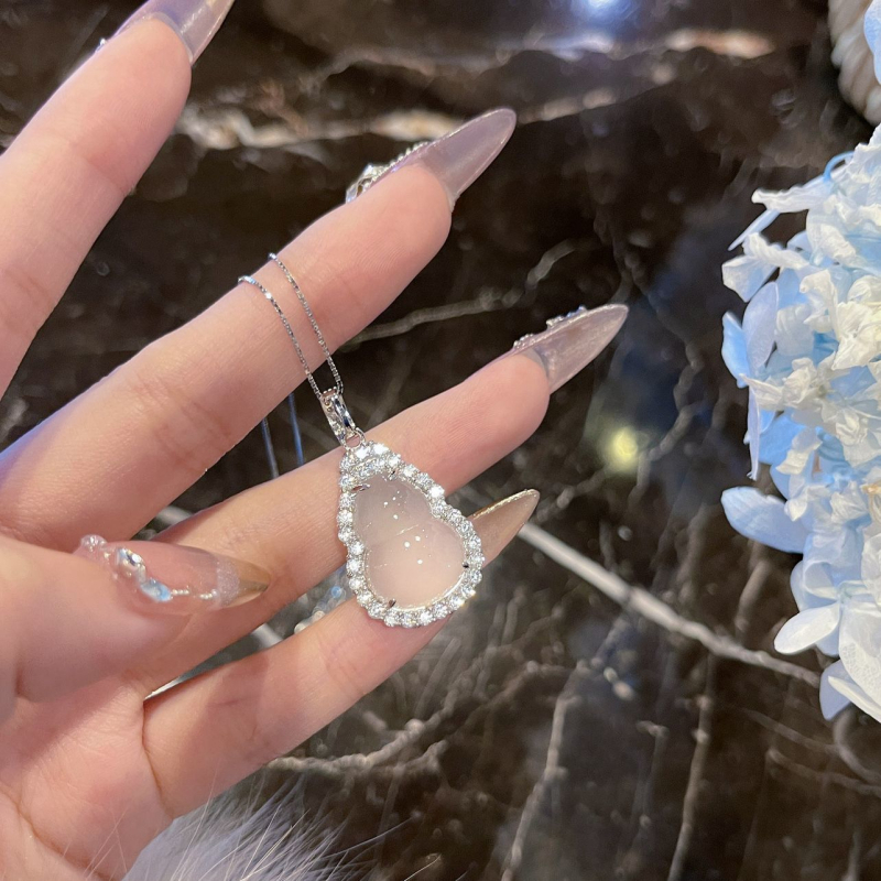 Огърлица от 999 стерлингово сребро, ръчна изработка, геометричен дизайн, медальон от 18K злато, верижка тип кутия