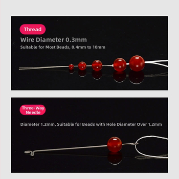 Инструмент за нанизване на мъниста със стоманена тел; Тип: Тел; Материал: Друг; Листинг: Spring 2023