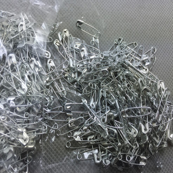 Железна булавка за дрехи, брошка с булавка за сигурност, мини метална булавка за окачване; Опаковка: 50 кутии на кашон; Брутно тегло: 0,25 кг