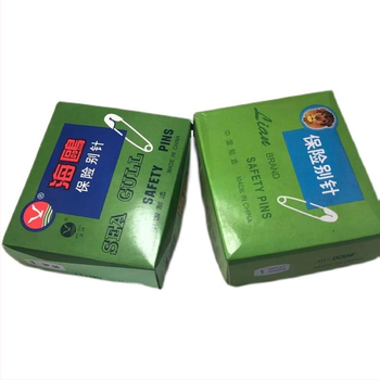 Железна булавка за дрехи, брошка с булавка за сигурност, мини метална булавка за окачване; Опаковка: 50 кутии на кашон; Брутно тегло: 0,25 кг