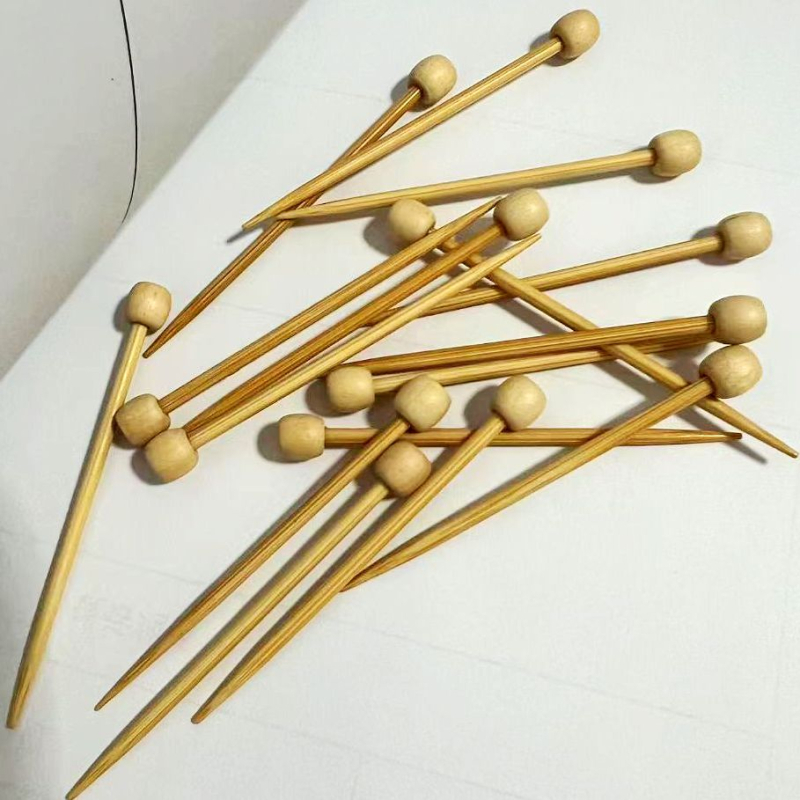 Μίνι σετ εργαλείων βελονοπλεκτικής για το χειροποίητο πλέξιμο — βελόνες μπαμπού, μαρκαδόροι και μικρά καρφάκια, συσκευασία 200 τεμ, 63 g, προέλευση Zhejiang