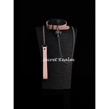 Кучешка яка с костен дизайн и камбанка, материал: кожа, форма: 10122, стил: свеж и сладък