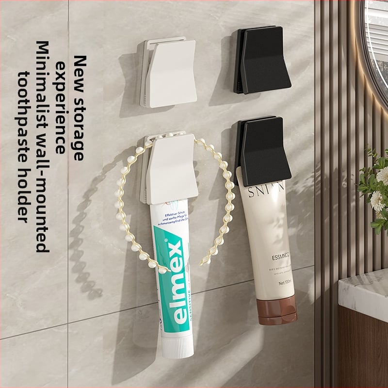 Stenový skladovací klip do kúpeľne – na čistiace prostriedky na tvár, zubnú pastu a uteráky – moderný minimalistický štýl, Ling Feng
