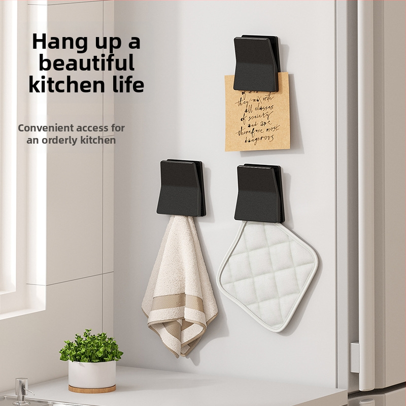 Stenový skladovací klip do kúpeľne – na čistiace prostriedky na tvár, zubnú pastu a uteráky – moderný minimalistický štýl, Ling Feng
