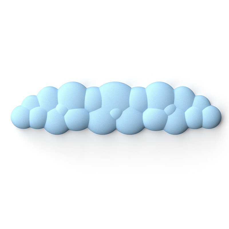 Podložka zápästia myši – AAQIANYI Clouds, malá podložka, kortikálny materiál, s pásom na zápästie