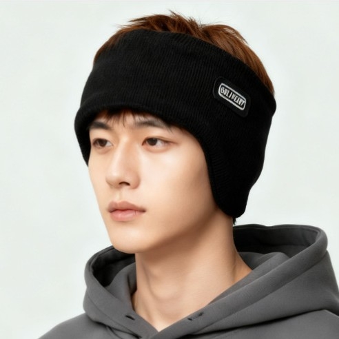 Galvos uždengti ausų apsaugos, vėjo atsparios, su pūkine įdaila, žiemai lauke sportams