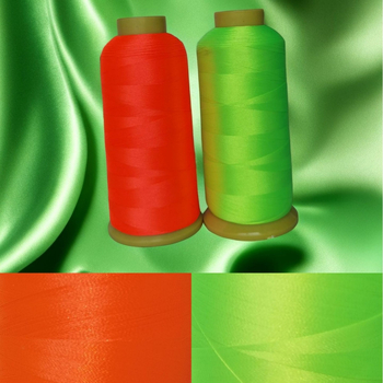 Νήμα κεντήματος Jing Zi - φθορίζον πολυεστερικό λεπτό νήμα για κέντημα