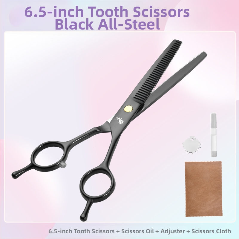 Įlenktos šunų kirpimo žirklės — komplektas kirpimui ir formavimui