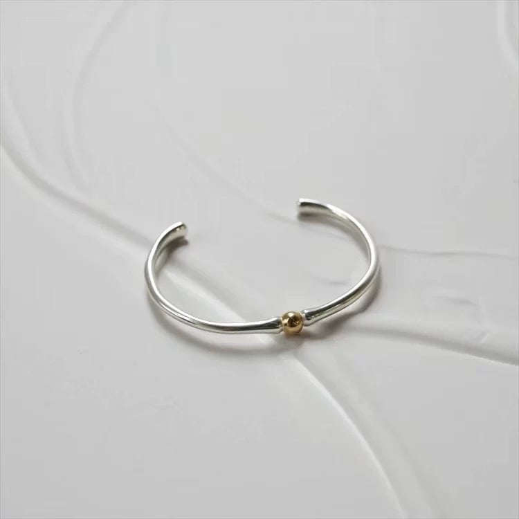 Медно колие с геометричен дизайн, меден висулък и верижка тип змийка за жени