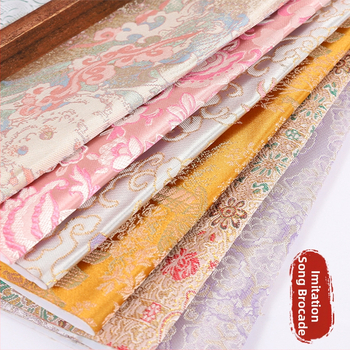 Υλικό υφάσματος DIY κοσμημάτων, τετράγωνο εκτυπωμένο brocade ύφασμα, με δυνατότητα προσαρμογής