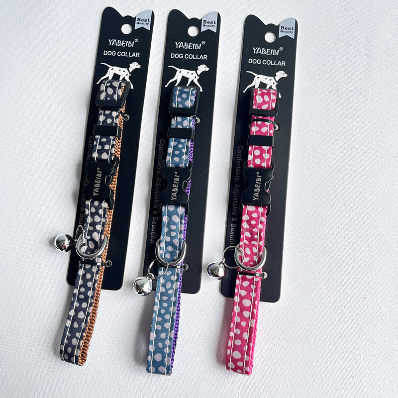 Κολάρο για κατοικίδια από νάιλον με ριγέ μοτίβο, γενική χρήση, άνετο στυλ