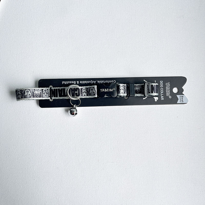 Κολάρο για κατοικίδια από νάιλον με ριγέ μοτίβο, γενική χρήση, άνετο στυλ