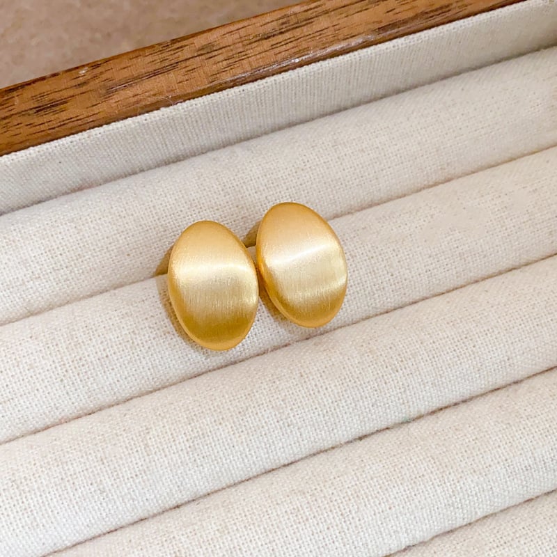 Fülbevalók – Réz, Elektroplakálás, Minimalista Geometriai Stílus, Nőknek, Őszi 2024