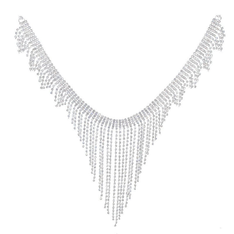Ženski tijelo lanac za gaćice — Rhinestone, tassel tip, individualno pakiranje