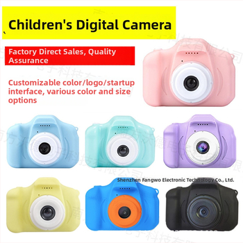 Bērnu digitālā kamera X2 ar 2 collu LCD displeju, 1–5 MP, TF karte, ABS+PC korpuss