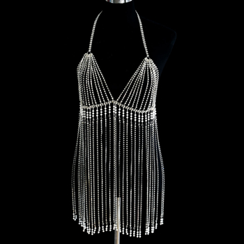 Lanac tijela (Chest chain) Niabe, plastika/smola, ženski stil, mogućnost prilagodbe, ljeto 2024