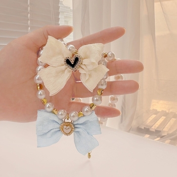 Mačja biserna ogrlica, karikatura dizajn, univerzalna primjena, cjelogodišnji stil Japana i Južne Koreje, nije uvezeno