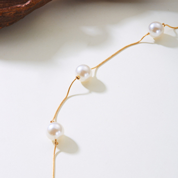 Lanac za struk od legure, elektroplatiranje, serija bisera, oblik mašne, ženski stil