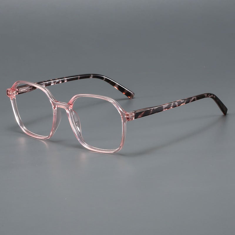 Olvasó szemüveg - anti-kék fény, aszferikus lencse, UV- és radiációállóság, teljes keret PC keret, négyzet alakú