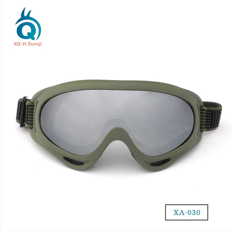 Lyžiarske okuliare XA-030, PC materiál, 0° uhol, kompatibilné s pásom na hlavu, dospelí