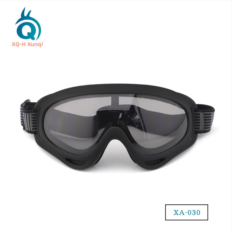 Lyžiarske okuliare XA-030, PC materiál, 0° uhol, kompatibilné s pásom na hlavu, dospelí