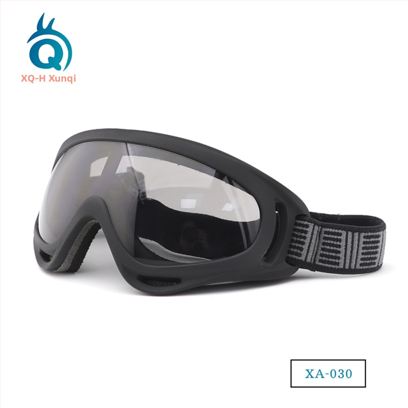Lyžiarske okuliare XA-030, PC materiál, 0° uhol, kompatibilné s pásom na hlavu, dospelí