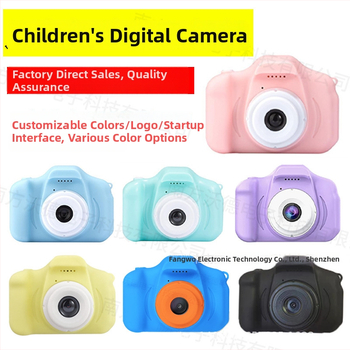 X2 bērnu digitālā kamera – 2 collu LCD, 1–5 MP, TF karšu atmiņa, baterijas darbības laiks 1–3 stundas, korpuss ABS+PC