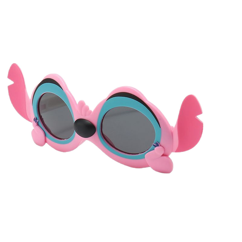 Smart Baby Cartoon dječje sunčane naočale mačje oko stil, puni okvir, UV400 TAC leće, TPEE okvir