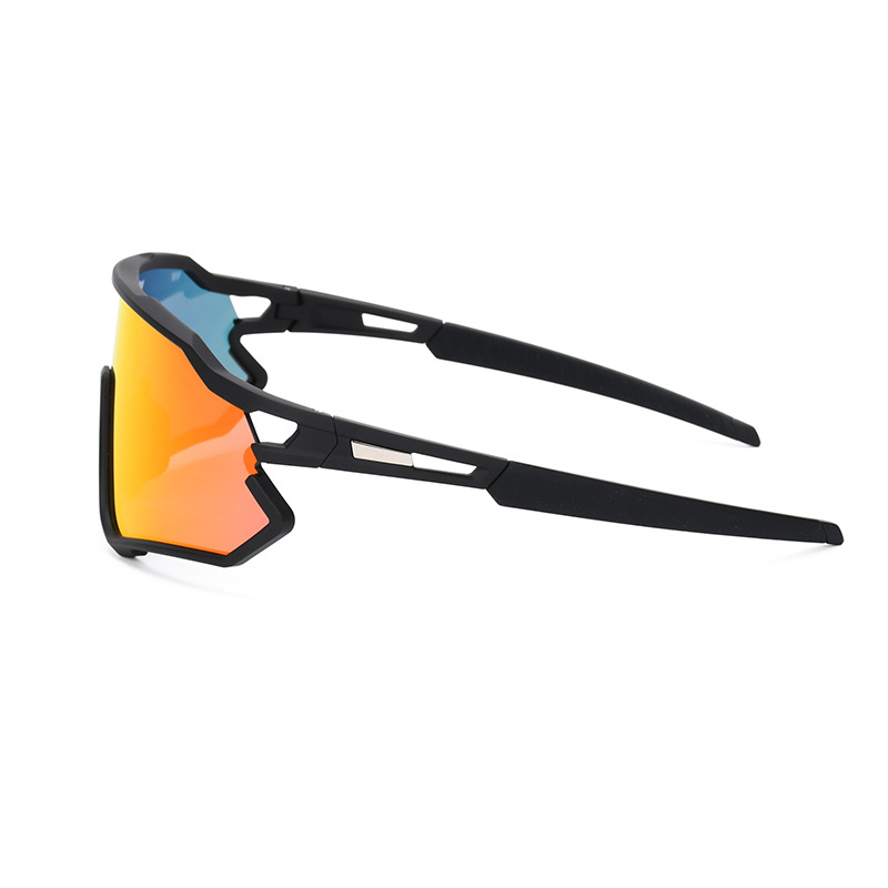 Ochelari de ciclism, unisex, ramă completă, lentile înlocuibile, model Uy110, material Tr90