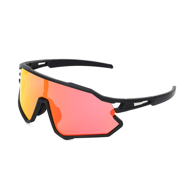 Ochelari de ciclism, unisex, ramă completă, lentile înlocuibile, model Uy110, material Tr90